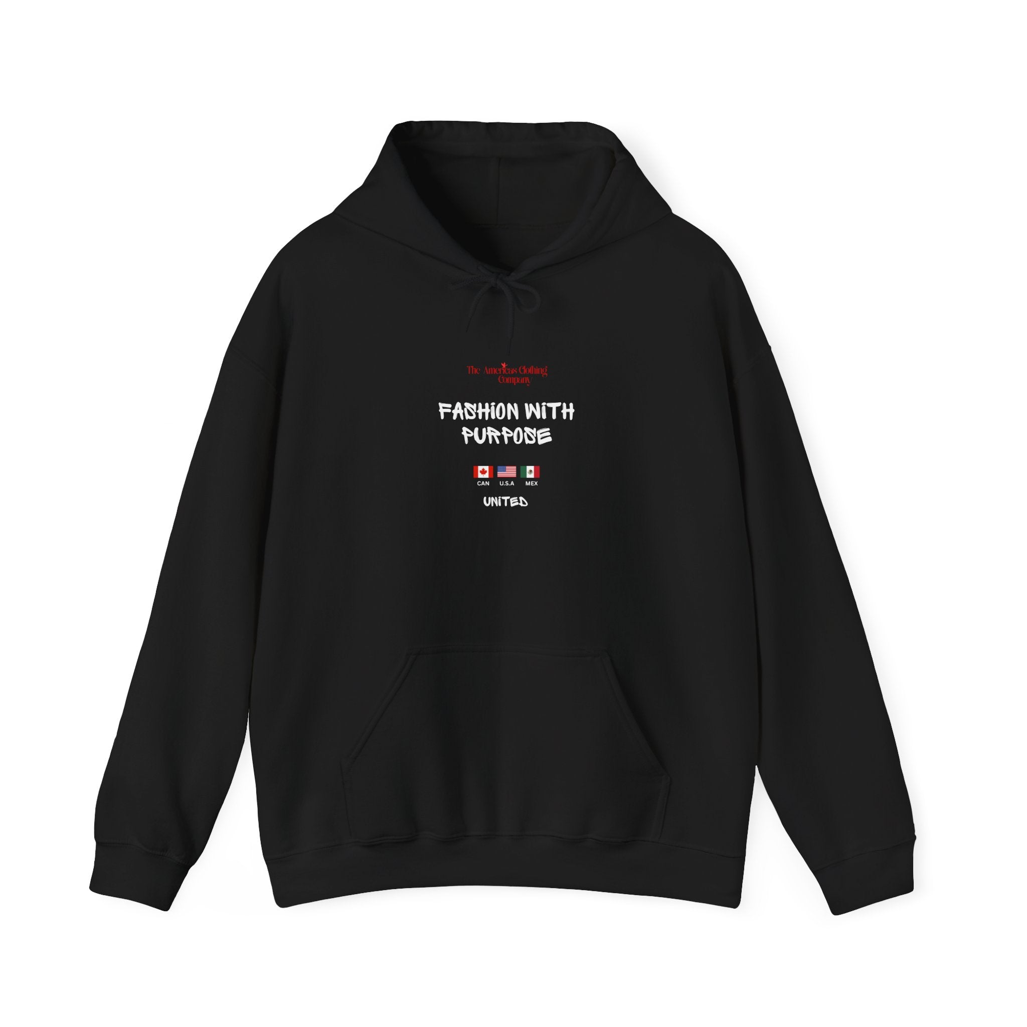 Fashion With Purpose Hoodie Black