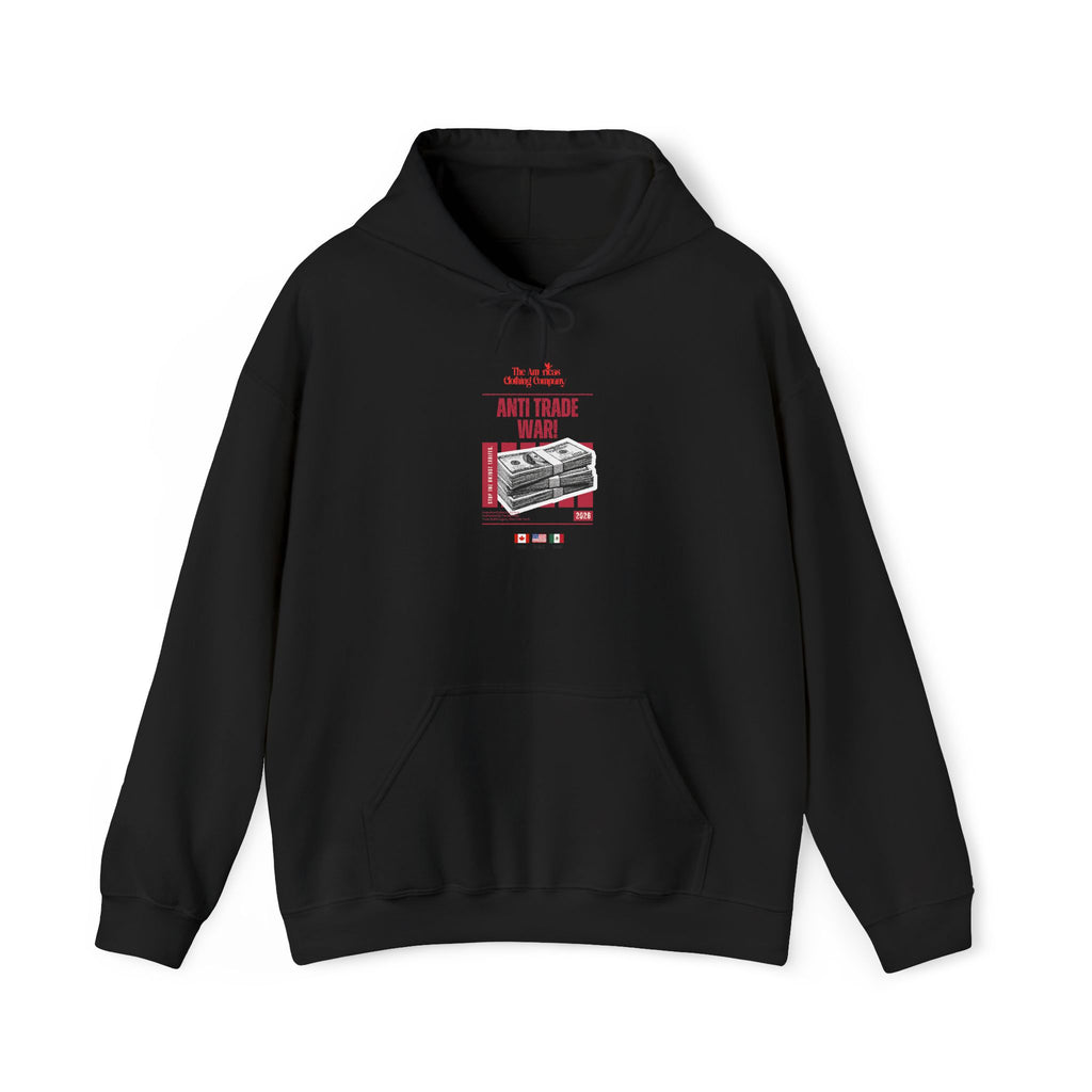 CURRENT EVENTS ANTI- TRADE WAR HOODIE FIT
