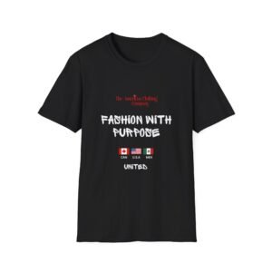 Fashion With Purpose T-shirt Black